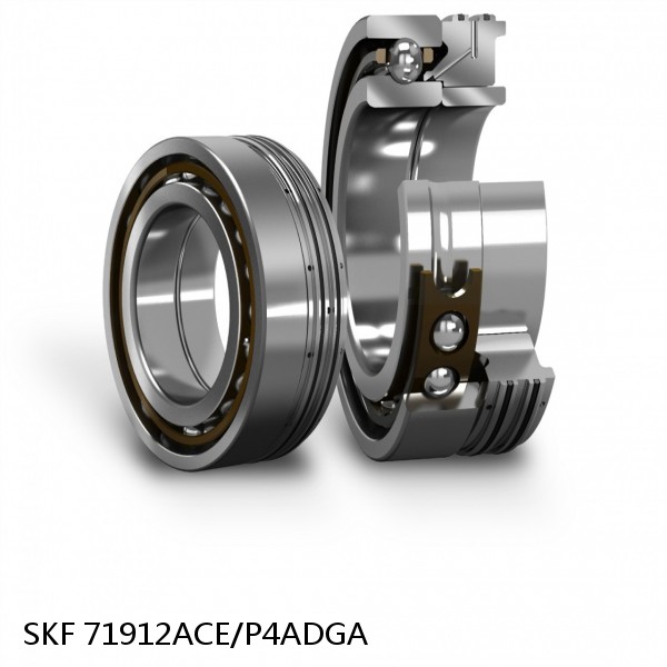71912ACE/P4ADGA SKF Super Precision,Super Precision Bearings,Super Precision Angular Contact,71900 Series,25 Degree Contact Angle