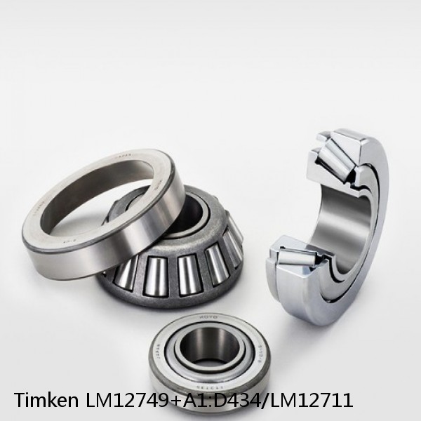 LM12749+A1:D434/LM12711 Timken Tapered Roller Bearings