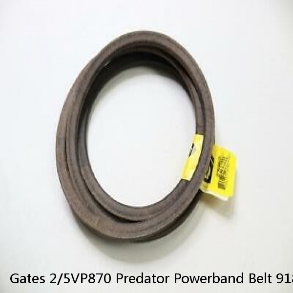 Gates 2/5VP870 Predator Powerband Belt 9181-2087 (FREE SHIPPING)