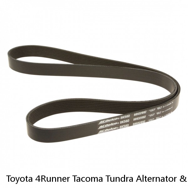 Toyota 4Runner Tacoma Tundra Alternator & Fan Drive Multi-Rib Serpentine Belt #1 small image