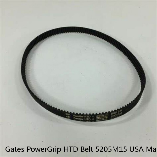 Gates PowerGrip HTD Belt 5205M15 USA Made #1 small image