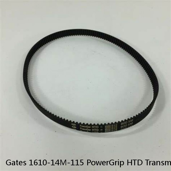 Gates 1610-14M-115 PowerGrip HTD Transmission Belt 1610 mm L 115 mm W 115 Teeth #1 small image