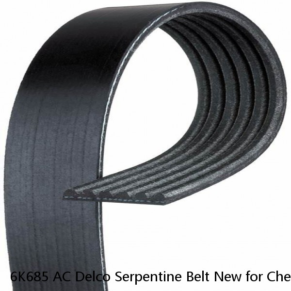 6K685 AC Delco Serpentine Belt New for Chevy Olds Truck F250 F350 Ford F-250 V70 #1 small image