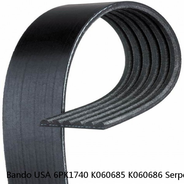 Bando USA 6PK1740 K060685 K060686 Serpentine Drive Belt   #1 small image