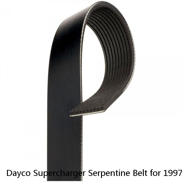 Dayco Supercharger Serpentine Belt for 1997-2003 Pontiac Grand Prix 3.8L V6 ri