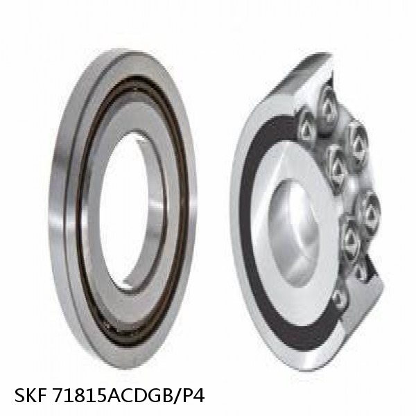 71815ACDGB/P4 SKF Super Precision,Super Precision Bearings,Super Precision Angular Contact,71800 Series,25 Degree Contact Angle #1 image