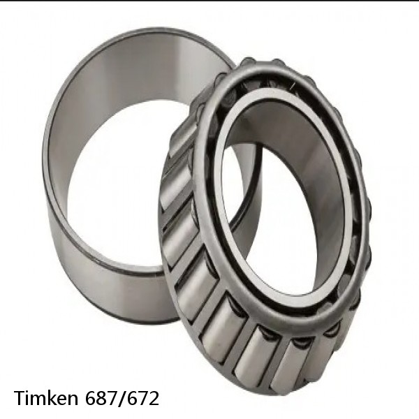 687/672 Timken Tapered Roller Bearings #1 image