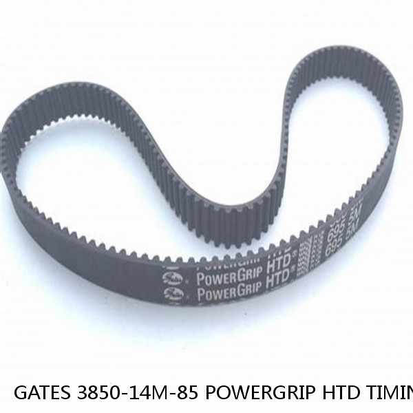 GATES 3850-14M-85 POWERGRIP HTD TIMING BELT 14mm Pitch 85mm-W, 3850mm-L, NOS!! #1 image