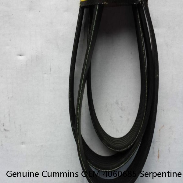 Genuine Cummins OEM 4060685 Serpentine Belt - K060685, 4060686 , 685K6MK #1 image