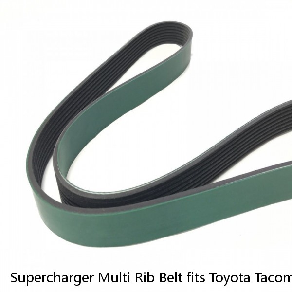 Supercharger Multi Rib Belt fits Toyota Tacoma 1995-2004 3.4L V6 GAS 59KQVM #1 image