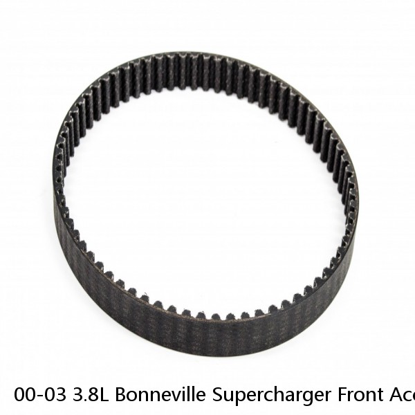 00-03 3.8L Bonneville Supercharger Front Accessory Serpentine Drive Belt GATES #1 image
