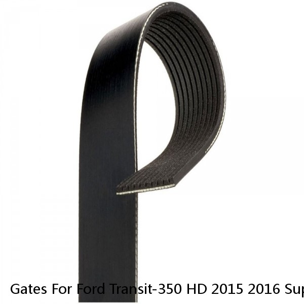 Gates For Ford Transit-350 HD 2015 2016 Super Charger Pulley Fleet Runner Belt #1 image