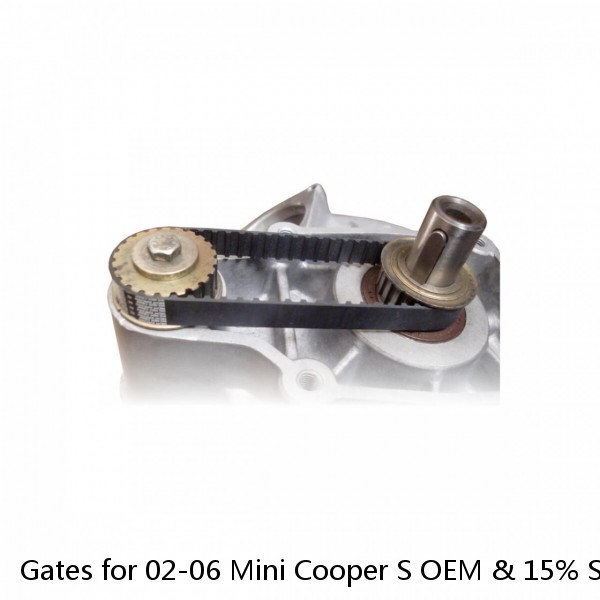 Gates for 02-06 Mini Cooper S OEM & 15% Super Charger Pulley Belt #1 image