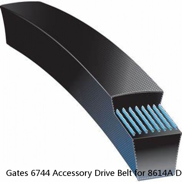 Gates 6744 Accessory Drive Belt for 8614A D1014 13684 LG38440 9040070001 lt #1 image