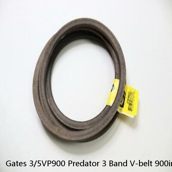 Gates 3/5VP900 Predator 3 Band V-belt 900in 2-1/16in #1 image