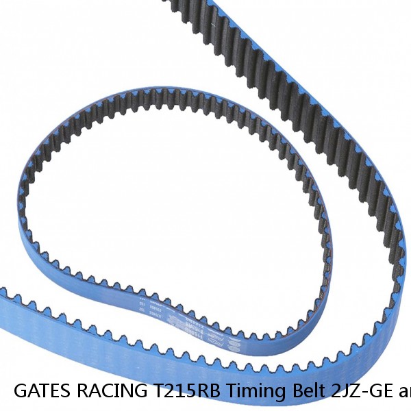 GATES RACING T215RB Timing Belt 2JZ-GE and 2JZ-GTE Supra, GS300, IS300 #1 image